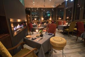 O zonă de relaxare la Hotel Gutenbergs