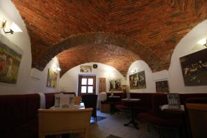 Posezení v ubytování Guesthouse Veles