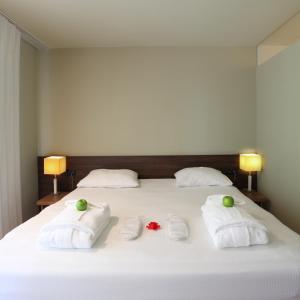 Postel nebo postele na pokoji v ubytování Hotel De Pits