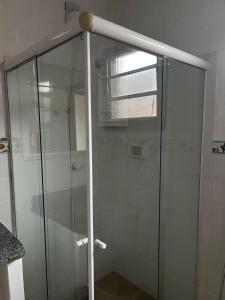 a glass shower stall in a bathroom at Casa in Baia Formosa-Bùzios in Búzios +19 photos