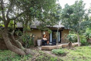 Zahrada ubytování Kariega Game Reserve River Lodge