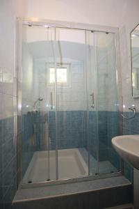 Koupelna v ubytování Guesthouse Veles
