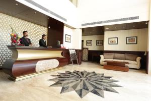 Lobbyn eller receptionsområdet på Comfort Inn Sapphire - A Inde Hotel