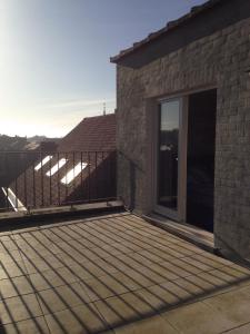 Balkón nebo terasa v ubytování Atrium