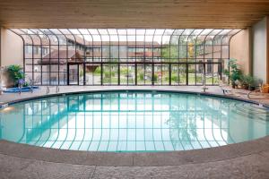 בריכת השחייה שנמצאת ב-Red Lion Hotel Kalispell או באזור