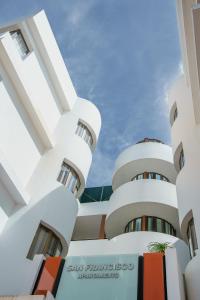 a view of the san franciscoisco building at Apartamentos San Francisco in San Antonio