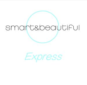 a circle with the wordsromyalgia express on it at smart&beautiful Express in Nordkirchen