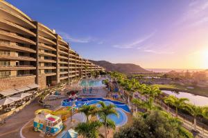 an aerial view of a resort with a pool at Anfi del Mar Tauro Golf 1 Emerald Club in Mogán
