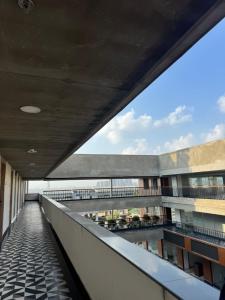 a view from the balcony of a building at The Sterling Aroma in Greater Noida