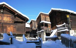 Hotel Allalin Saas-Fee talvel