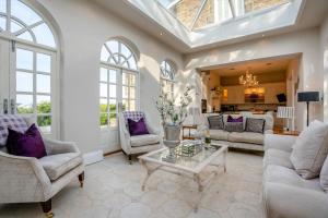 a large living room with a skylight at 4 Bed in Beamish oc-o32025 in Beamish