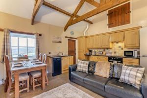 a living room with a couch and a table at 2 Bed in Eggleston oc-s30453 in Middleton in Teesdale