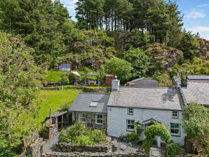 an aerial view of a house in the mountains at 3 Bed in Fucheswen oc-m29608 in Blaenau-Ffestiniog