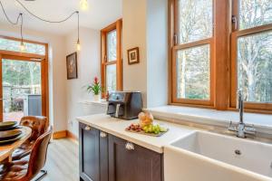 a kitchen with a sink and a counter at 3 Bed in Huntly oc-g31733 in Huntly +26 photos