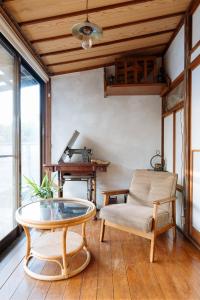 Posezení v ubytování Guest House Enishi