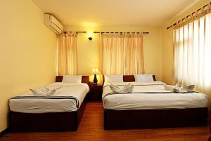 Letto o letti in una camera di Hotel Amaryllis