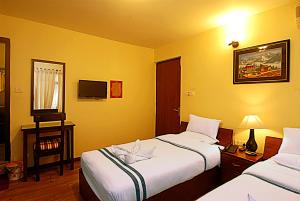 Letto o letti in una camera di Hotel Amaryllis
