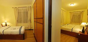 Letto o letti in una camera di Hotel Amaryllis