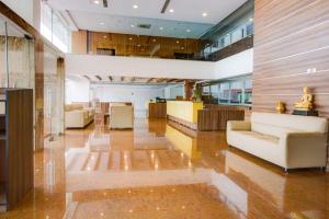 Hotel BMS的休息区