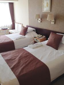 Una habitación en Okayama Plaza Hotel