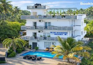 an aerial view of the blue diamond resort at Blue Diamond Resort in Trincomalee