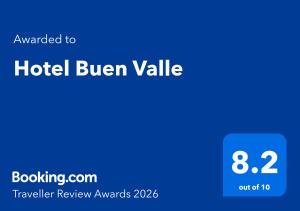 a screenshot of the hotel driven value screen with the hotelixon value at Hotel Buen Valle in Torreón
