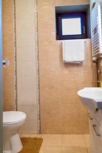 Koupelna v ubytování Guesthouse Pavlin