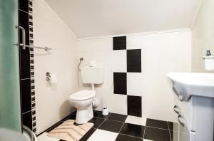 Koupelna v ubytování Guesthouse Pavlin