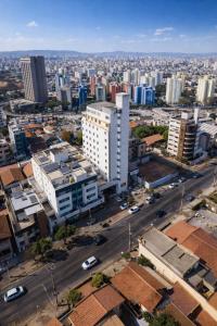 an aerial view of a city with buildings at Stop Inn Cristiano Machado in Belo Horizonte
