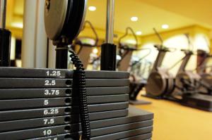 O centro de fitness e/ou as comodidades de fitness de Hibernian Hotel & Leisure Centre