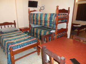 Una cama o camas cuchetas en una habitación  de Alquiler Temporario Salta