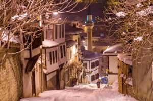 Baglar Saray Hotel during the winter