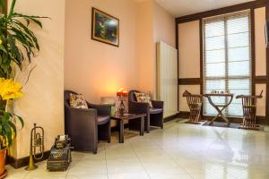 Posezení v ubytování Family Hotel Teteven