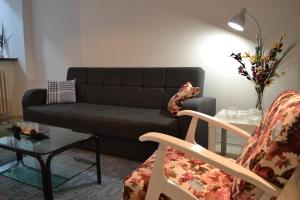 O zonă de relaxare la Lazarus Apartment