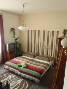 Postel nebo postele na pokoji v ubytování Hotel Green House