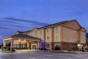 a rendering of a hotel with a parking lot at Springplace Inn & Suites in Marion
