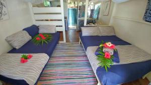 Posezení v ubytování Matriki Beach Huts