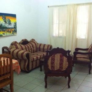 Posezení v ubytování Residencial Estephany