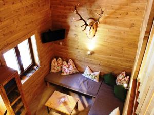 Posezení v ubytování Feriendorf X-Alp Lodges Ötztal