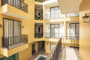 a view of the balconies of a building at Lumi Hội An Hotel in Hoi An