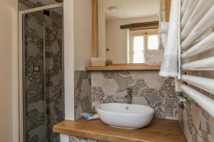 Kúpeľňa v ubytovaní B&b Antico Tralcio