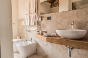 Kúpeľňa v ubytovaní B&b Antico Tralcio