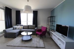 Et tv og/eller underholdning på Apartamenty Perły Bałtyku