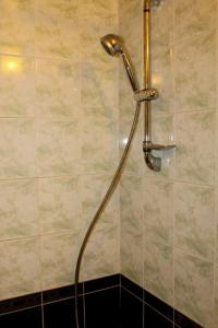 una ducha con manguera en un baño en Apartment On Prospekt Kirova, en Dnipro