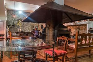 Posezení v ubytování La Casa Del Reloj