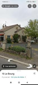a screenshot of a picture of a house at Chez Sylvia in Saint-Julien-du-Pinet