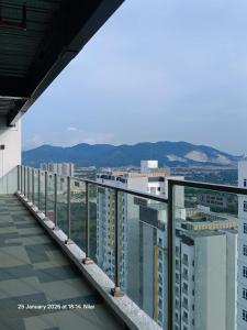 a view from the balcony of a building at Mesahill Home Stay Nilai in Nilai