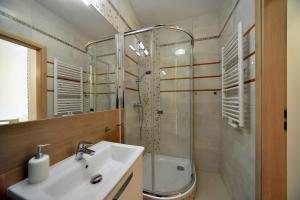 Phòng tắm tại Apartament Wille Parkowe