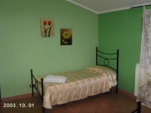 เตียงในห้องที่ B&B La Porta Dell'Etna - Nicolosi