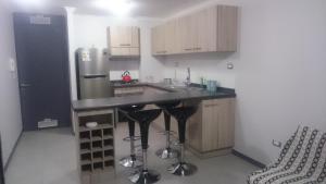 Η κουζίνα ή μικρή κουζίνα στο Apartamento Bahía Horizonte